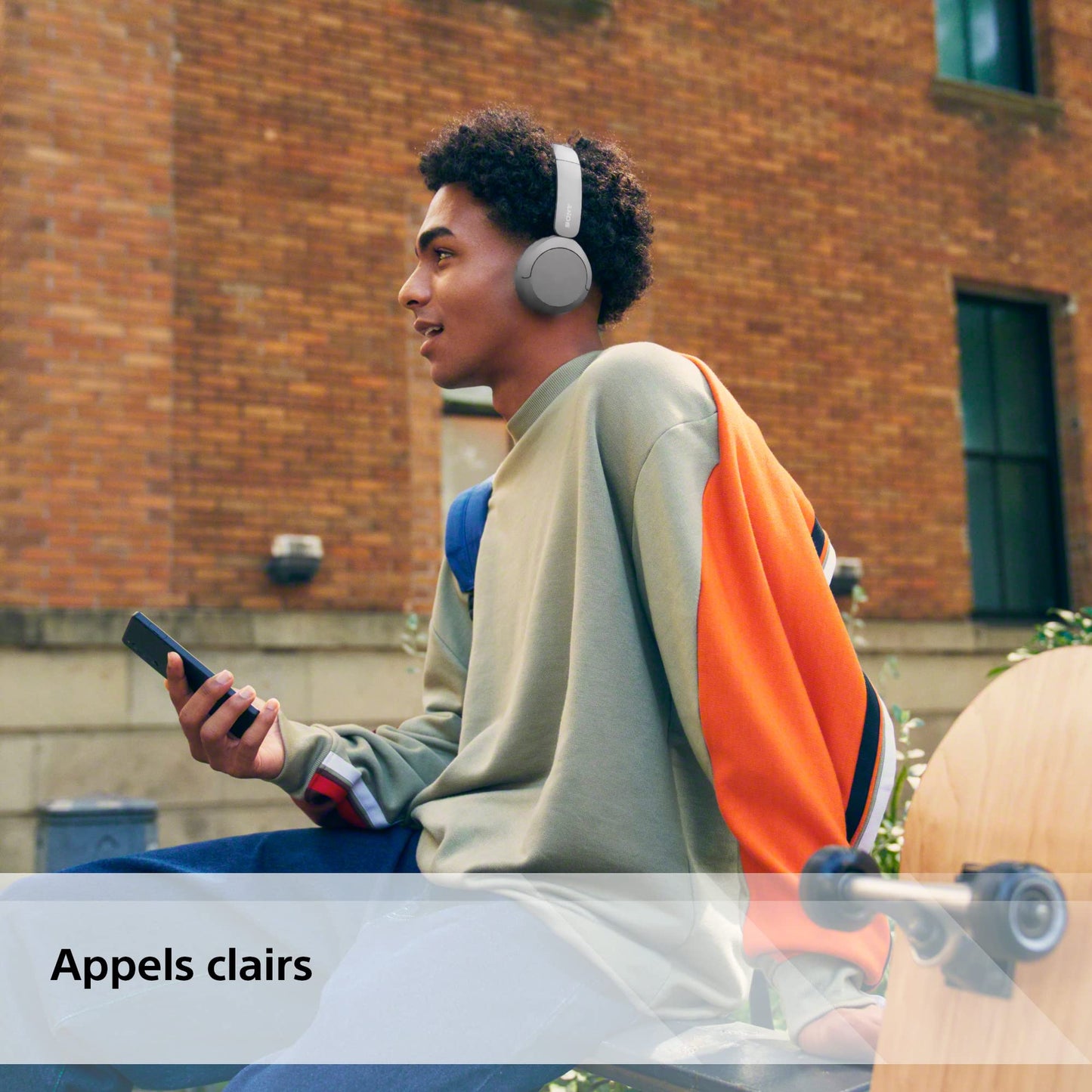 Sony WH-CH520 - Casque Bluetooth sans Fil, Multipoint, Micro intégré - jusqu'à 50 Heures d'autonomie et Charge Rapide - Noir