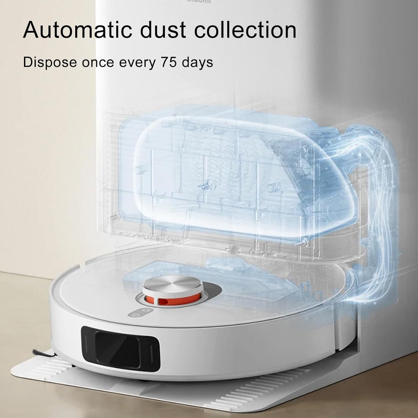 Xiaomi Robot Vacuum X20 Pro Robot aspirateur avec fonction d'essuyage et station tout-en-un (puissance d'aspiration 7000 Pa ; durée de vie de la batterie 160 min, automatique, auto-nettoyage,