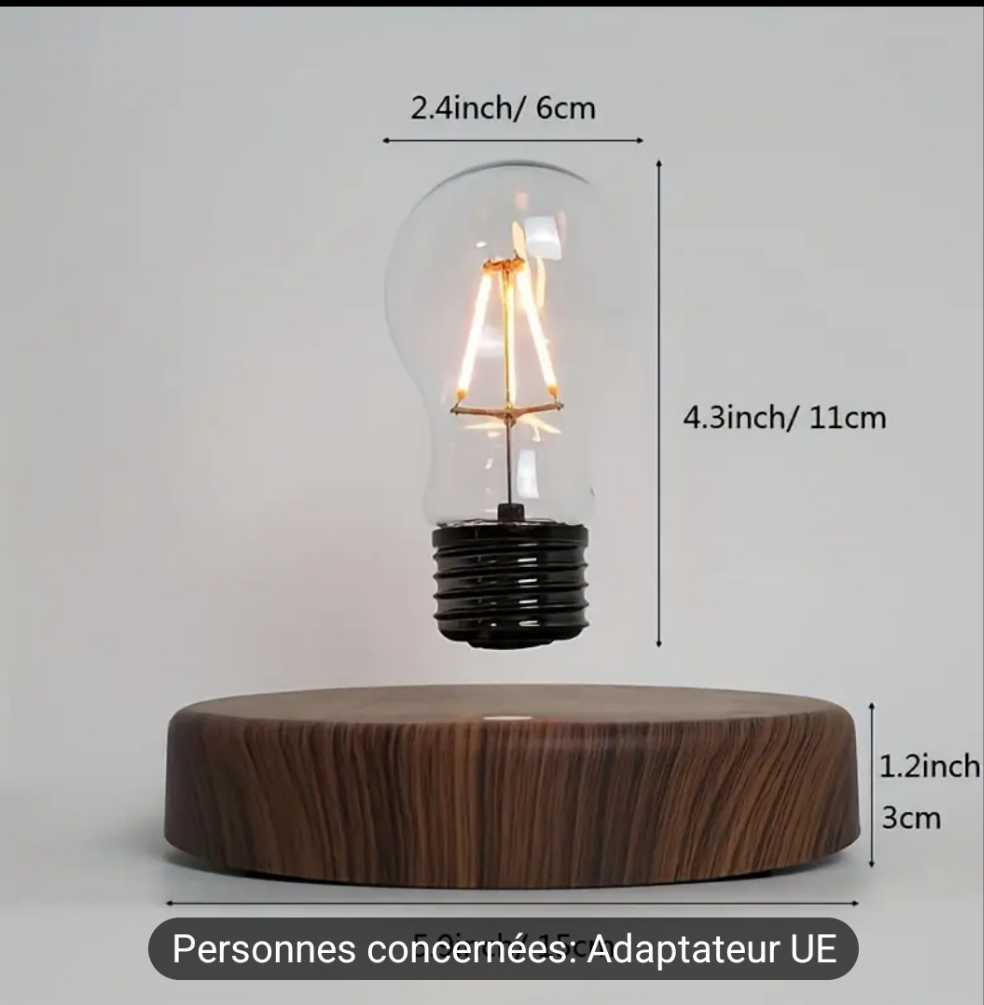 Lampe de Bureau à Lévitation Magnétique