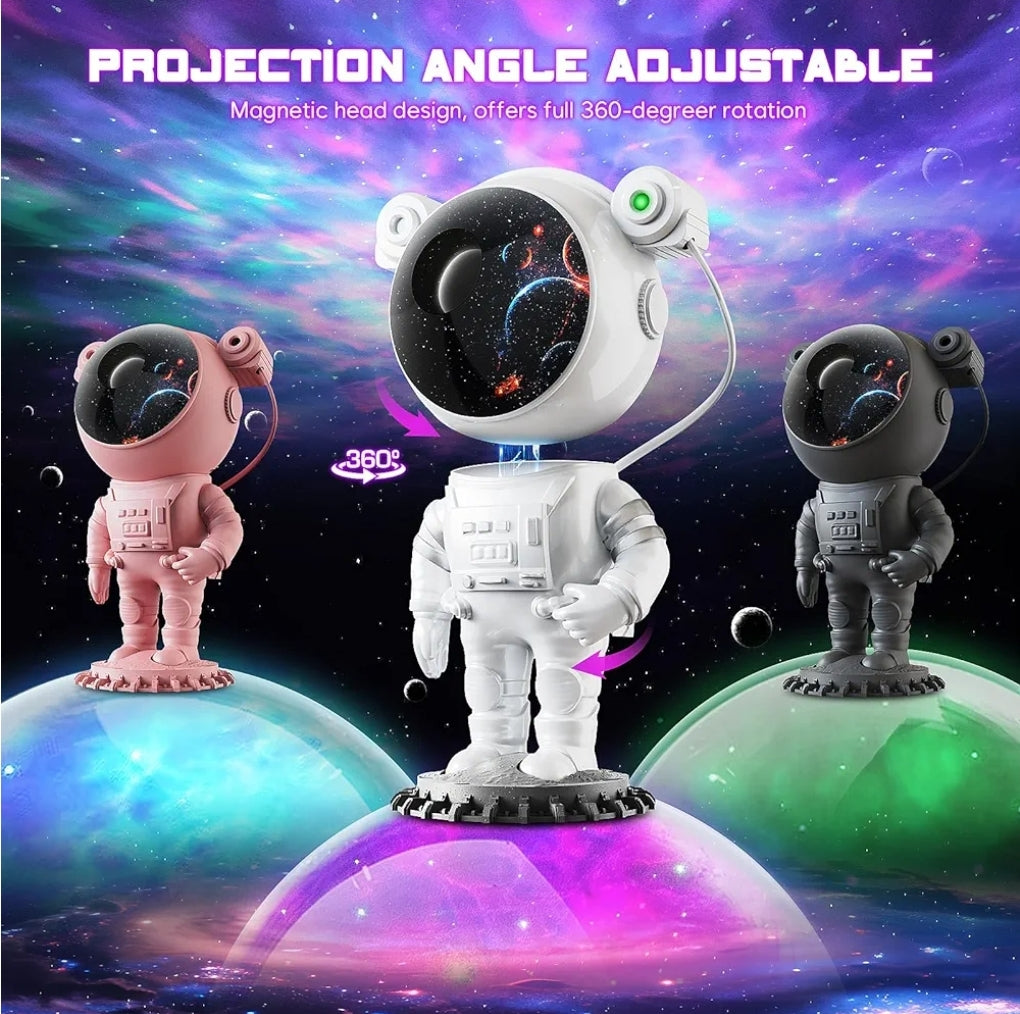 Astronaute projecteur galaxy