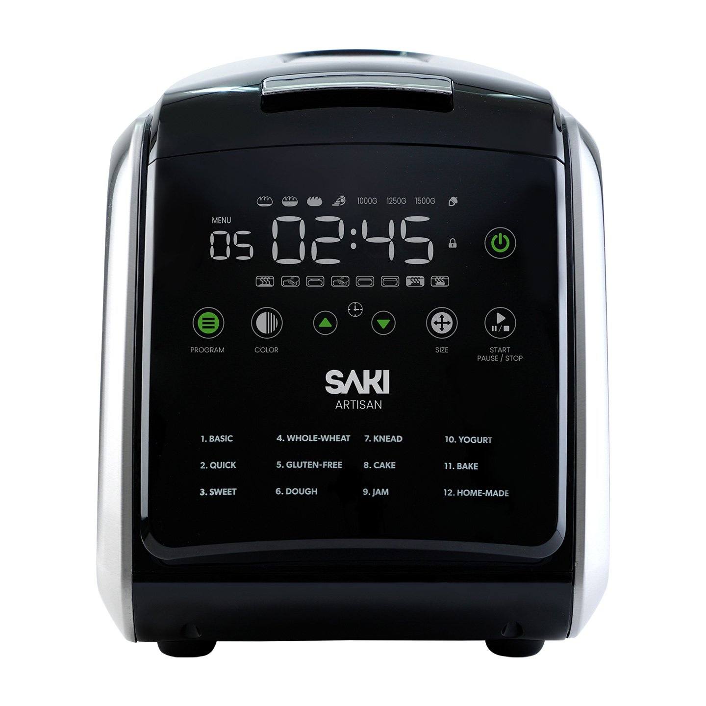 Machine à pain -Eta - Saki - Delicca 2 - 16 programmes - Démarrage différé - Maintien de température